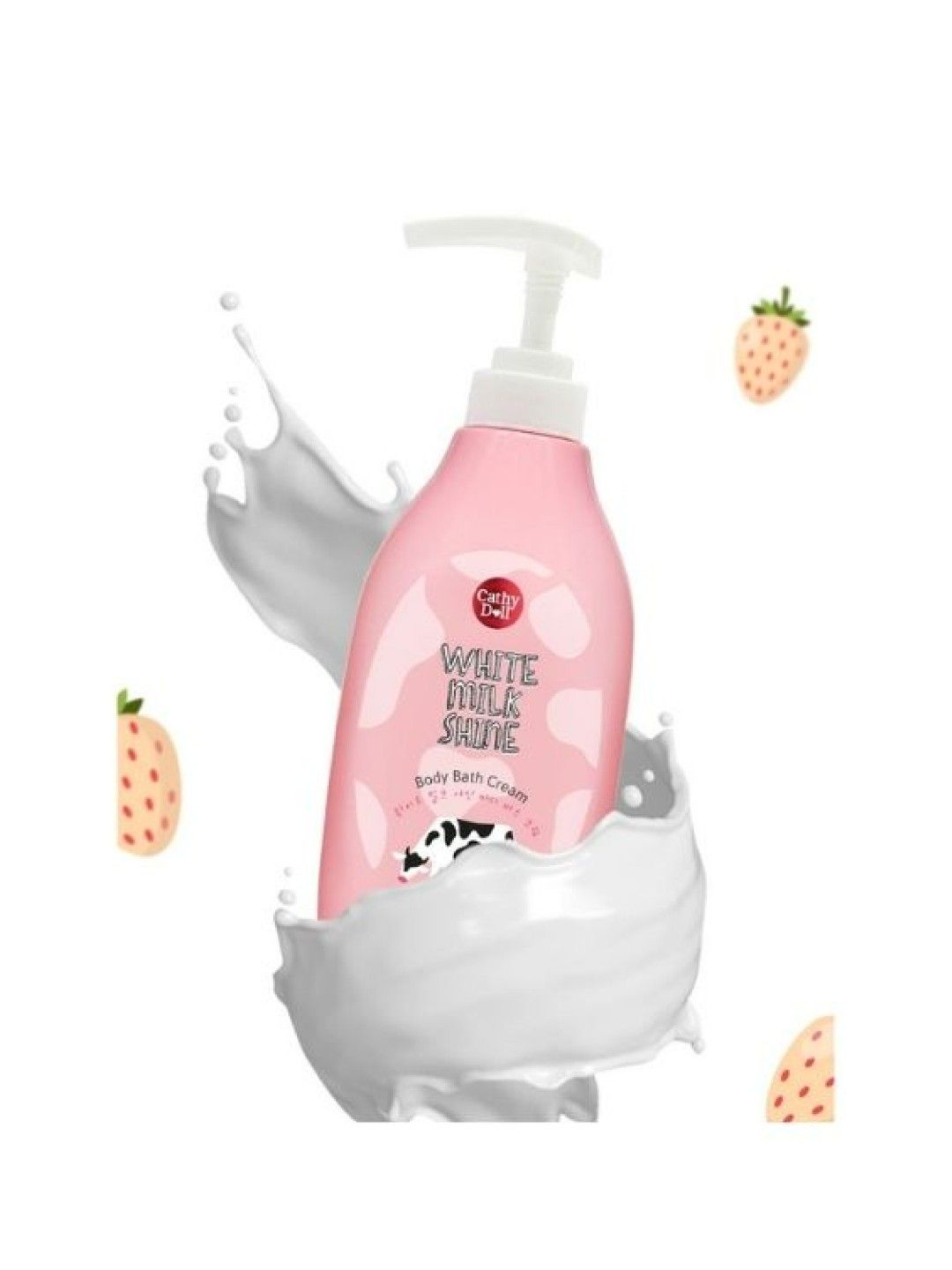 Cathy Doll White Milk Shine Body Bath Cream 450ml Edamama